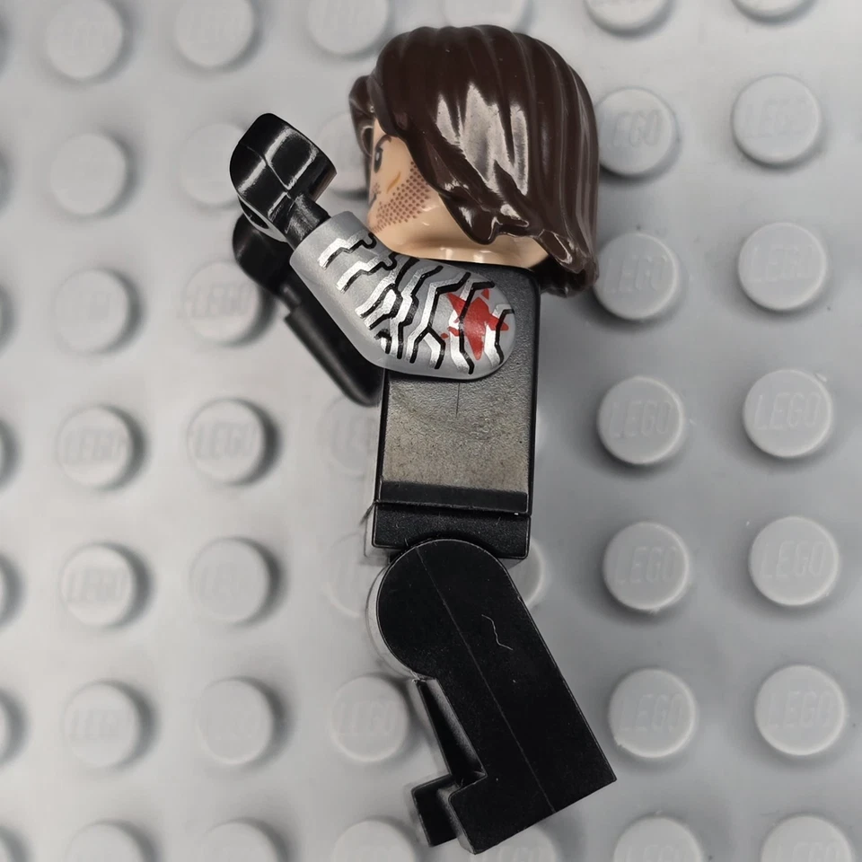 Lego Marvel Super Heroes Minifigura SH0257 Soldado de Invierno Foto 4 de 4