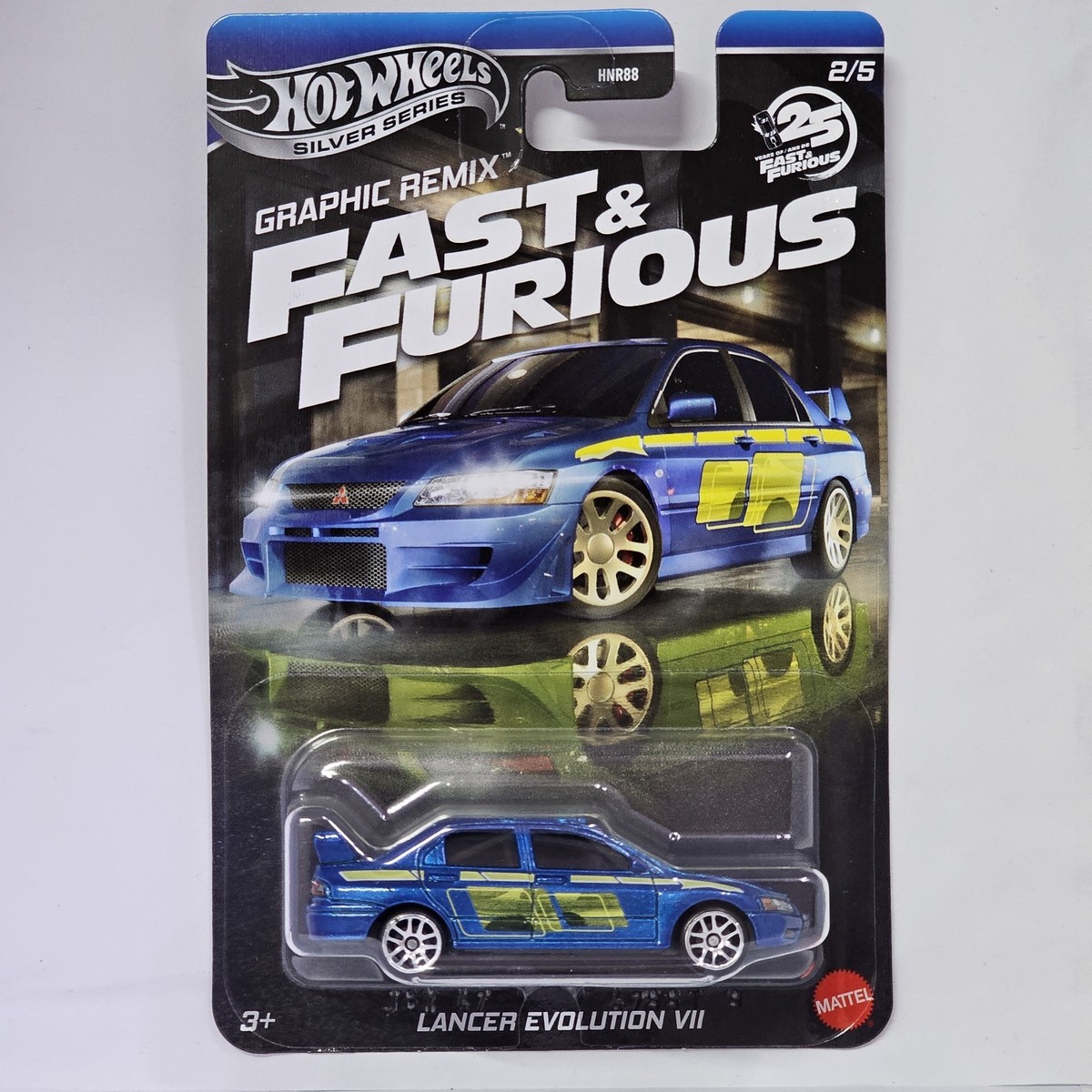 2025 HOT WHEELS COMPLETE SET OF 5 PCS FAST AND FURIOUS GRAPHIC