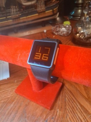 Nixon Newton  Game Over  Black Silicone Band Digital Watch (READ) 