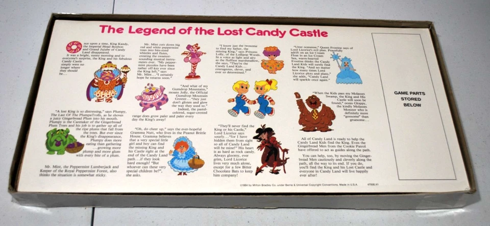 Vintage 1984 Candy Land Milton Bradley Children's Classic Board Game Complete. - Image 4 of 4