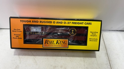 Voltímetro de ferrocarril MTH Railking Strasburg vagón calibre O 30-71082 | Condition: New