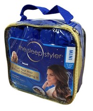 Sleep Styler Mini 12pc 3" Hair Curlers Rollers Heatless Overnight Set