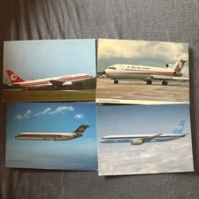 Flugzeugpostkarten Postkarten 4 St&uuml;ck Set 9