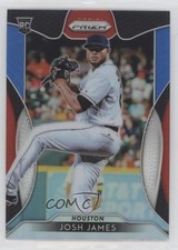 2019 Panini Prizm Tier II Red White & Blue Prizm Josh James #160 0o6v