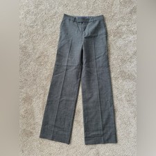 Ralph Lauren Purple Label Corina Wool Straight Pant Size 8/29