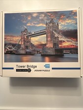 Tower Bridge of London At Sunset Puzzle 1000 Pieces Complete
