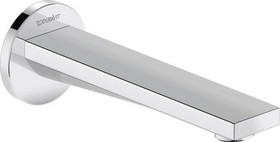 Duravit Tulum Wanneneinlauf, Ausladung 171mm, TU5240010010, Farbe: Chrom