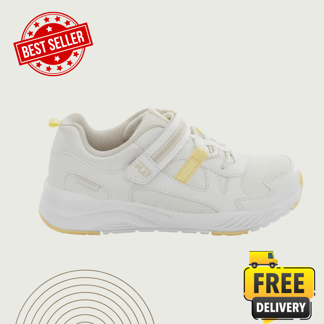 [VENTA RÁPIDA] Zapatilla deportiva Stride Rite Made2Play Player niños blanco roto ancho medio M