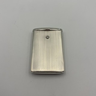 1930s Docker & Burn Ltd Solid Sterling Silver Vesta Case 43g