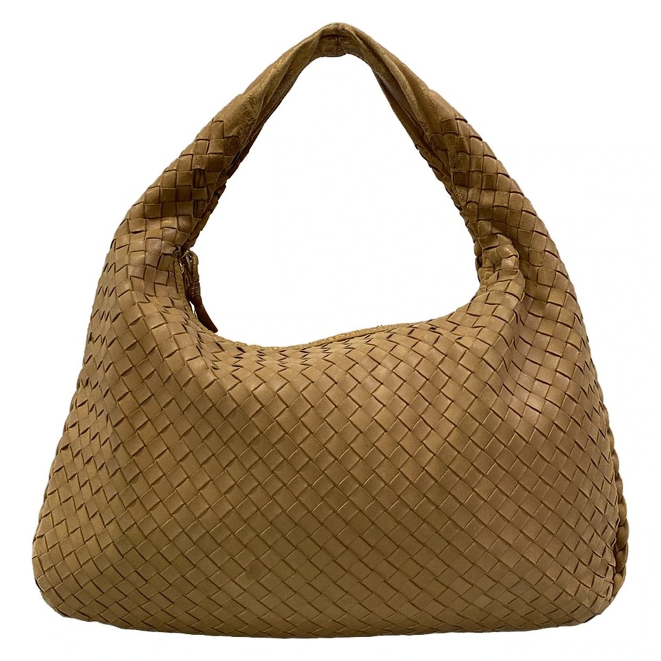 BOTTEGA VENETA Intrecciato 115653 Brown Leather Handbag