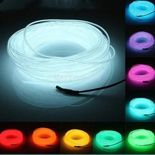 1M/3m/5M LED Neon Light USB Flexible EL Wire Rope Tube Waterproof LED Strip Tape