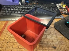 Milwaukee Packout Bin Covers with window - Slide On 5 pack 4=4x4, 1=4x8 (black