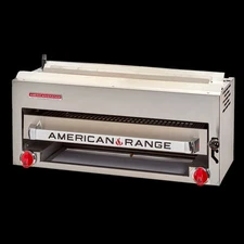American Range ARSB-36 36" Stainless Steel Infrared Salamander Broiler - 36k BTU
