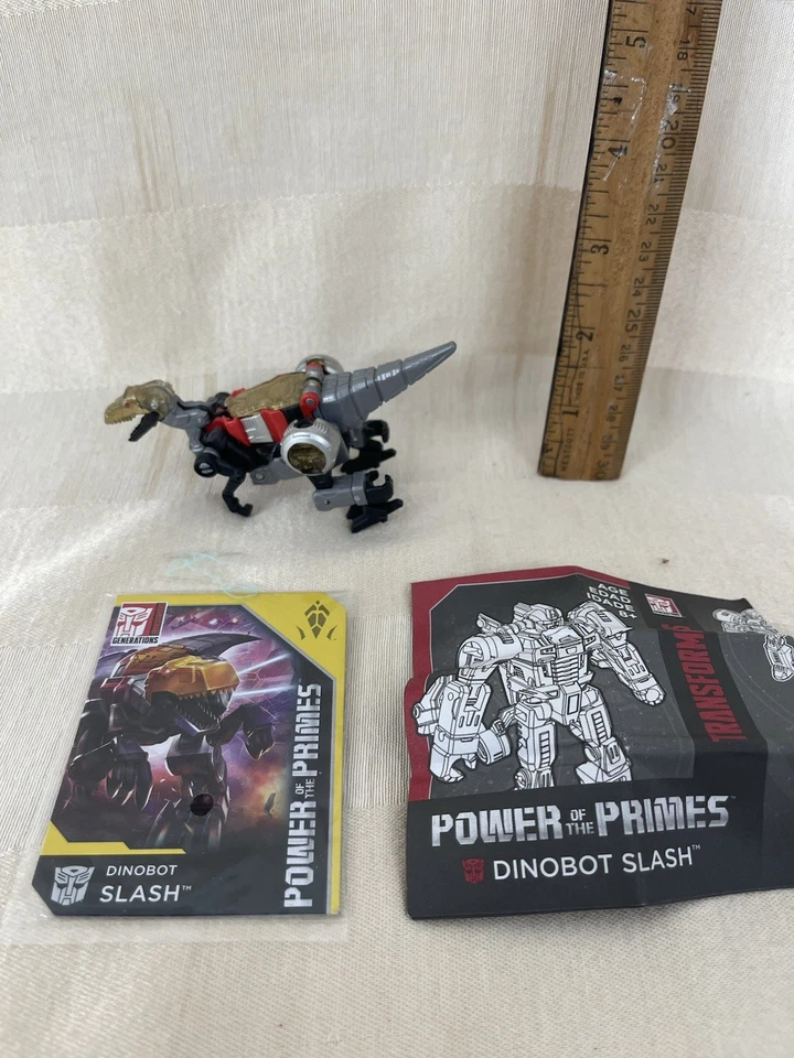 Transformers Power Of The Primes Legends Class - DINOBOT SLASH (2018) Complete - Image 2 of 4