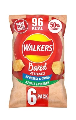 Walkers Ofengebacken Variety Pack Chips 36 x 22g