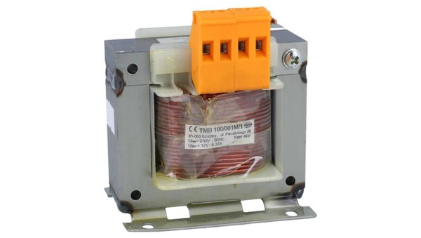 Transformator Sieciowy 100VA, 230VAC, 12V śRubowy IP00 TMB 100/001M/1 Indel-image