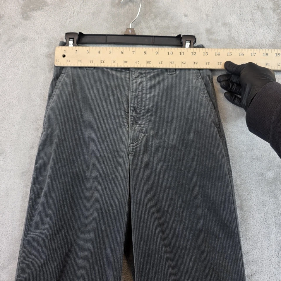 Pantalones Uniqlo Comptoir des Cotonniers para mujer XS gris pana pierna ancha elásticos Foto 4 de 4