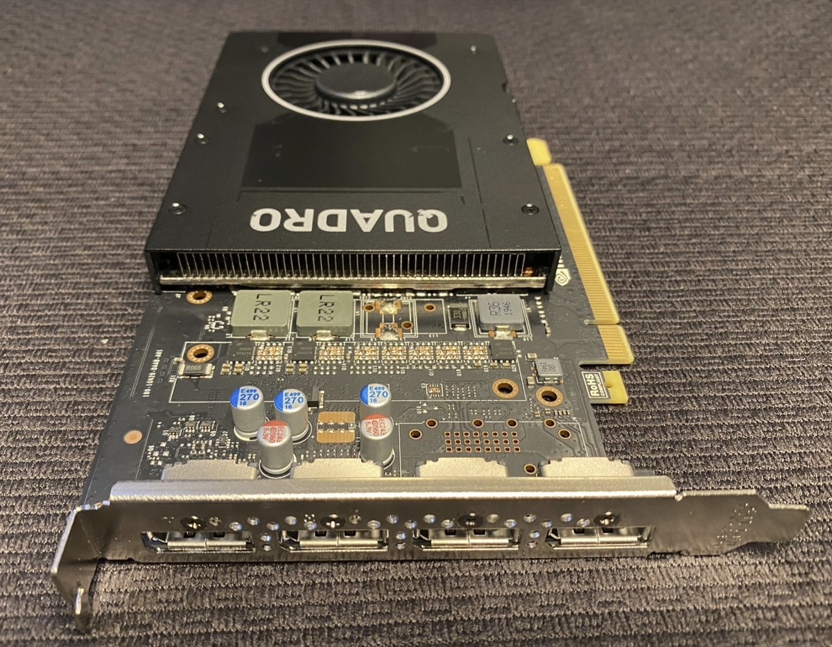 HP NVIDIA Quadro P2200 5GB GDDR5X Graphic Card (L65626-001) for