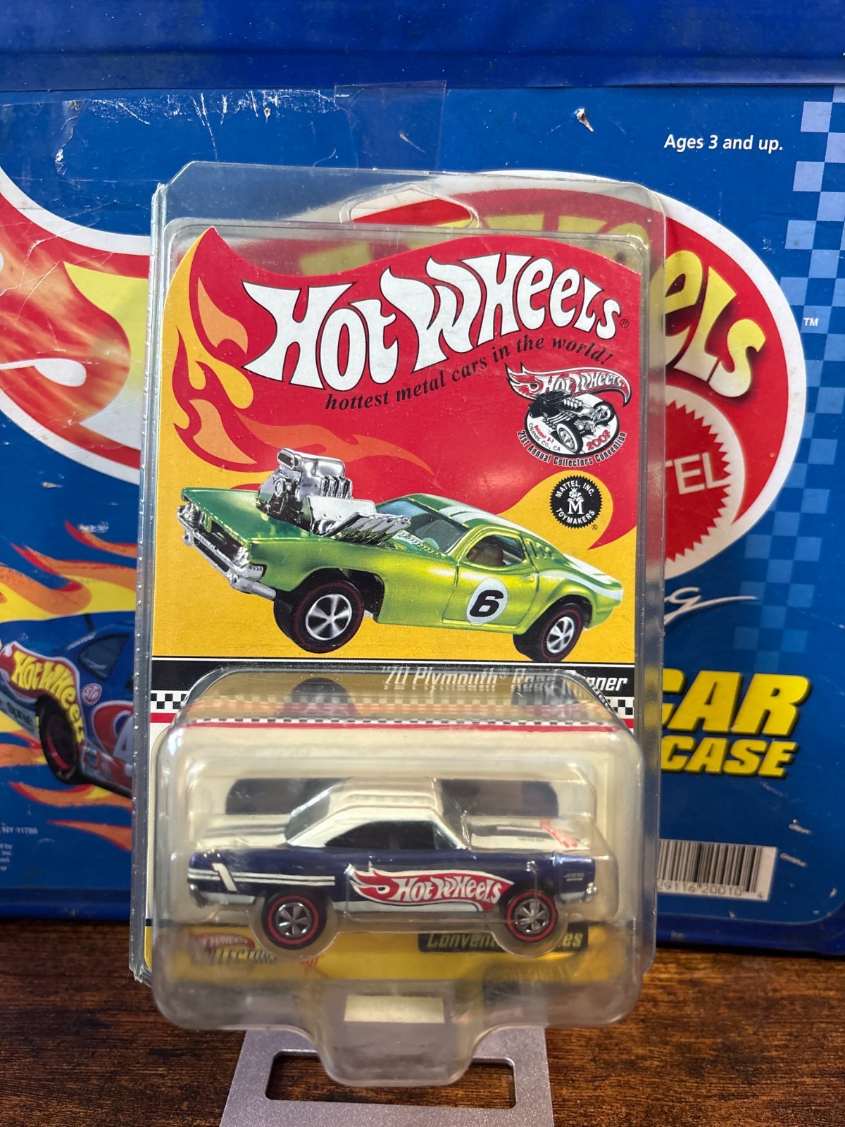 Hot Wheels 2007 21st Collectors Convention - 70 Plymouth Road Runner #2381/10000