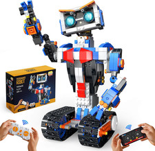 Robot Robotics for Kids Ages 8-12 Boys Girls with App Remote Control, Stem Toy
