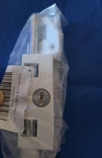 SUMMIT DOORWARE Patio Sliding Door Lock for Home Security White