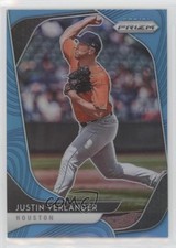2020 Panini Prizm Tier II Mega Box Carolina Blue Justin Verlander #151 n1u