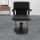 Salon Styling Chair, 360?? Swivel Barber Chair, Adjustable Beauty Chair black US — photo 4
