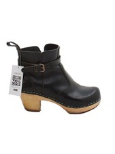 Swedish Hasbeens Women's Boots UK 2 Black 100% Other Platform