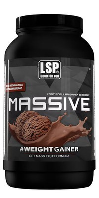 LSP Massive X Weight Gainer, 1200g Dose, Double Chocolate
