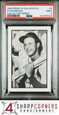 1984 RENATA GALASSO COLLECTOR SERIES #9 STAN MUSIAL HOF POP 4 PSA 9