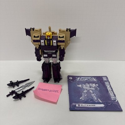 Transformers Generations Legacy Leader Blitzwing Complete With Instructions