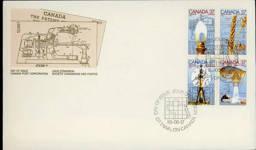 CANADA 1988 SCIENCE AND TECHNOLOGY#1209a FIRST DAY COVER !! L188