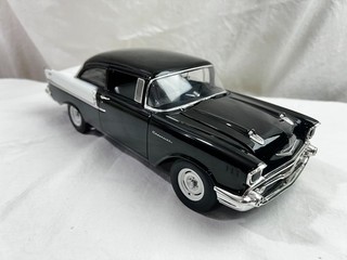 1/18 SCALE MODEL Diecast Promotions 1957 Chevrolet 150 Black NO BOX