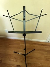 On Stage Folding Music Stand With Carry Bag
