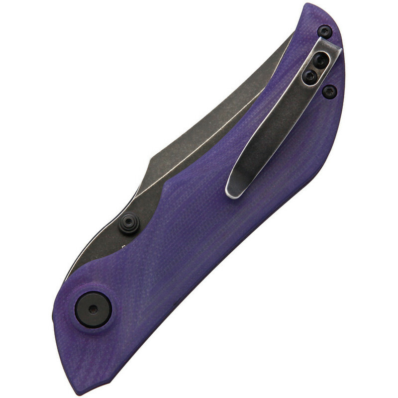 New New VDK Knives Talisman Linerlock Purple VDK024 PURPLE JADE TALISMAN
