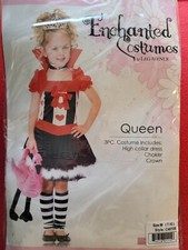 Girls Queen Halloween Costume Size 7-10