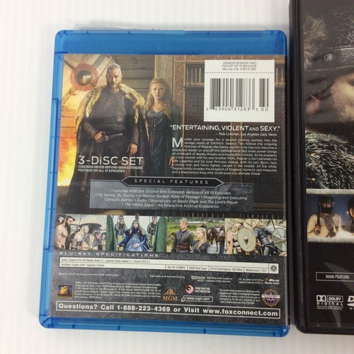 Wikinger und Wikingerkrieg Sammlung 7 Disc 3 Sets gemischt DVD Blu ray - Bild 7 von 9