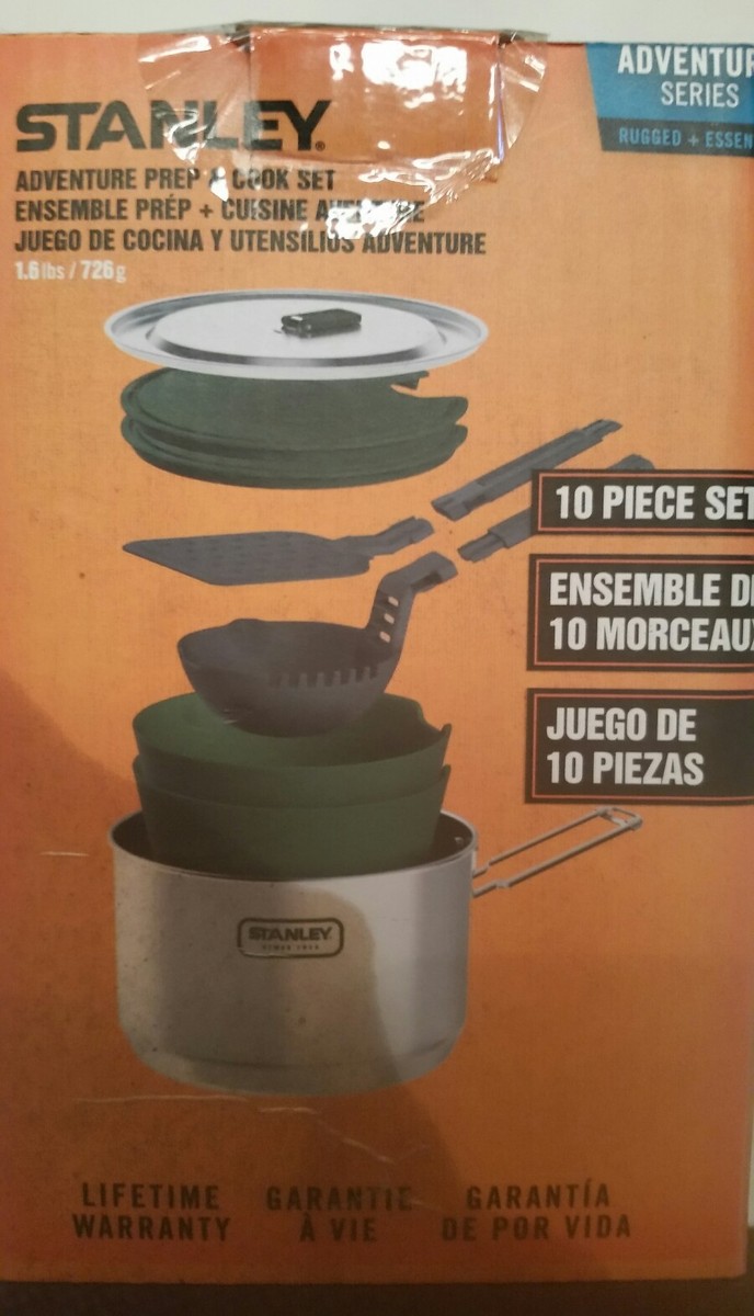 Stanley Adventure Series 10 Piece Stainless Prep Cook Set New