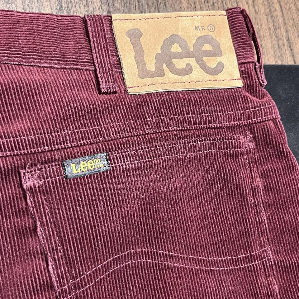 Pantalones de mezclilla Lee Cowboy vintage de pana años 70 36x32 hechos en la Unión Sanforizados EE. UU. Foto 3 de 4