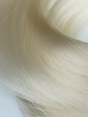 Nylon Doll Hair Vanilla Ice Blond ReRooting Custom Barbie My Little Pony 