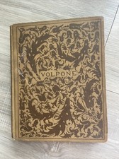 VOLPONE Loveless Comedy in Three Acts 1928 Viking Press Ben Jonson Stefan Zweig