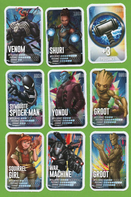 Lot Of 36 Marvel Cards 2022 - E. Leclerc (Ref. A6367)