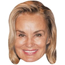 Jessica Lange Smile Big Head. Larger than life mask.