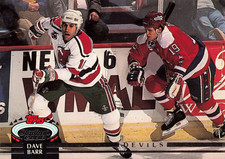 DAVE BARR 1992-93 Stadium Club #291 New Jersey Devils NHL Hockey Card