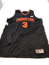 Game Worn Used Princeton Tigers Nike Basketball Jersey Size Large #3