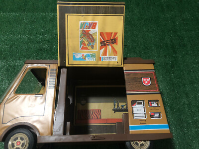Camping-car Mattel Big Jim – 1971 – Fabriqué Aux USA – Occasion