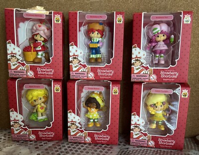 TLS Strawberry Shortcake 8 Figure Toy Lot Retro Five Below