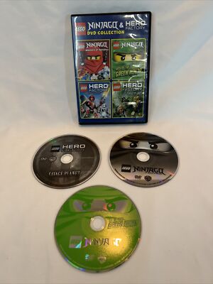 Lego: Ninjago and Hero Factory DVD Collection 3 Dvd Set (ONE DVD