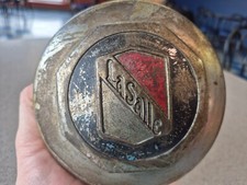 Rare Antique 1931 Lasalle Large Metal Grease Cap Threaded Wheel Hub Cover Cap