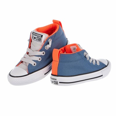 hyper orange chuck taylors